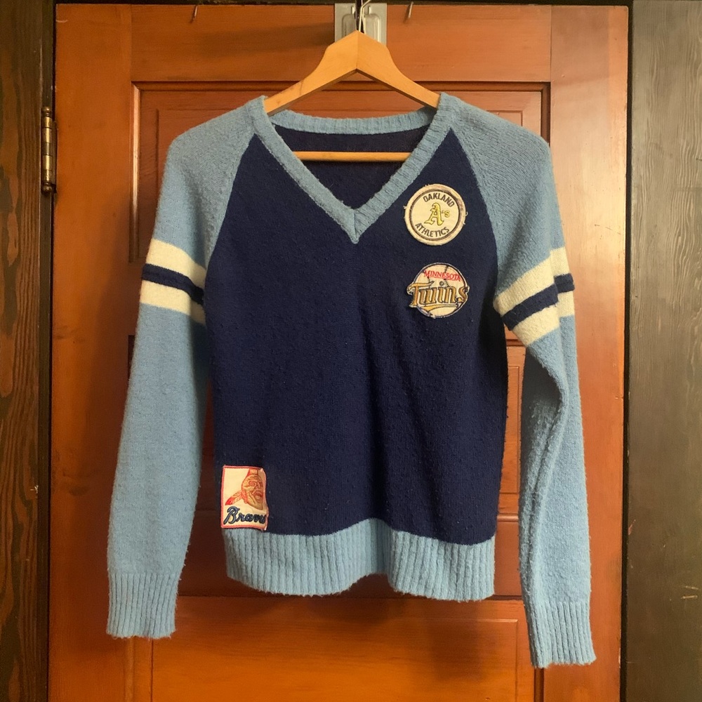 Vintage Melrose size Small Baseball sweater